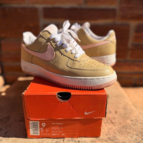 2001 Nike Air Force 1 Low Linen Atmostphere CO.JP Vintage Japan Exclusive OG 9 main image 12